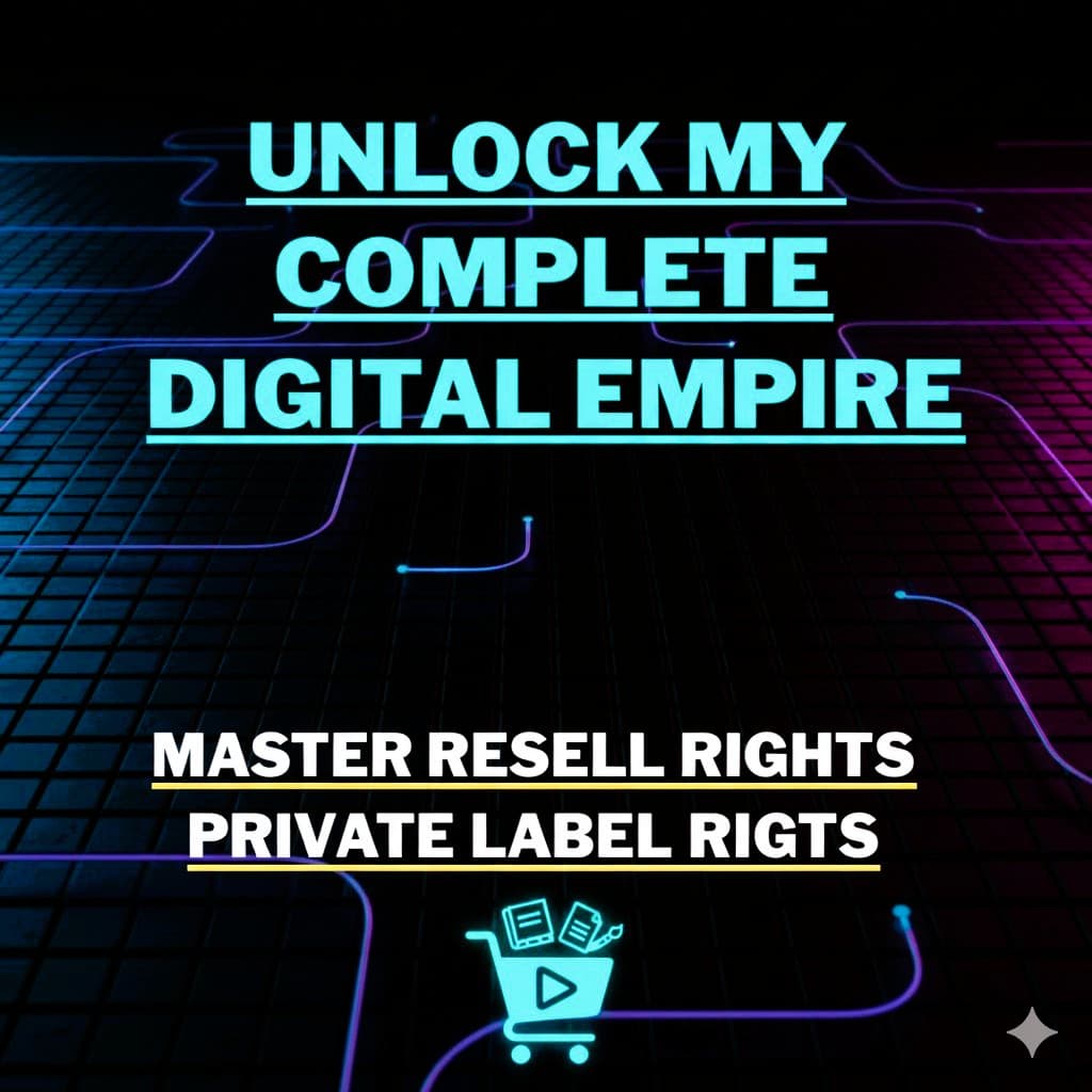 Buy This Complete Shop - PLR MRR Digital Product: Resell Ebooks, Courses, Prompts & More. - preview 3