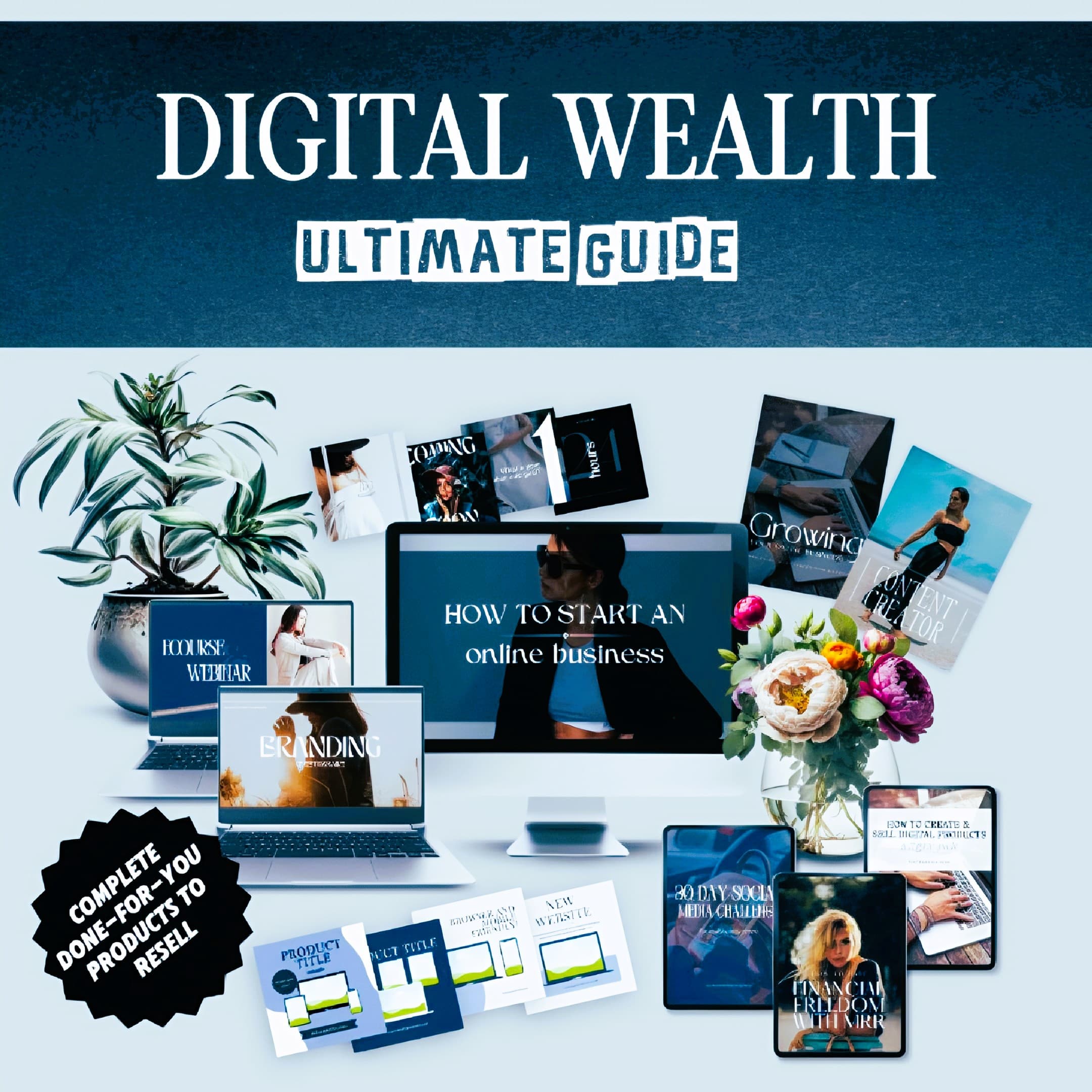 Digital Wealth – Ultimate Guide - This Order Includes A Free Extra Bonus. - preview 1