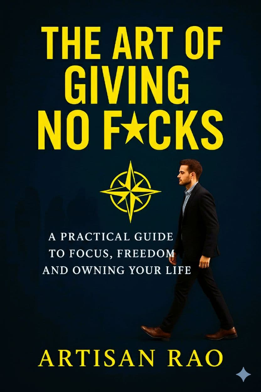 Self-Help Ebook: The Art of Giving No F*cks - Minimalist Mindset (Digital Download). - preview 1